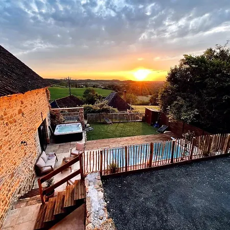 La Grange Aux Souvenirs - Piscine Chauffee ,jacuzzi Et Terrain De Petanque * Grezes (Dordogne)